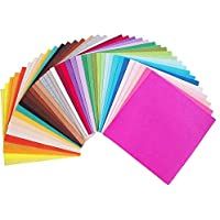 Retales RayLineDo de fieltro y con medidas de 30 x 30 cm para manualidades- 40 unidades de colores surtidos